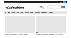Desktop Screenshot of m.desototimes.com