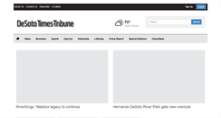 Desktop Screenshot of desototimes.com